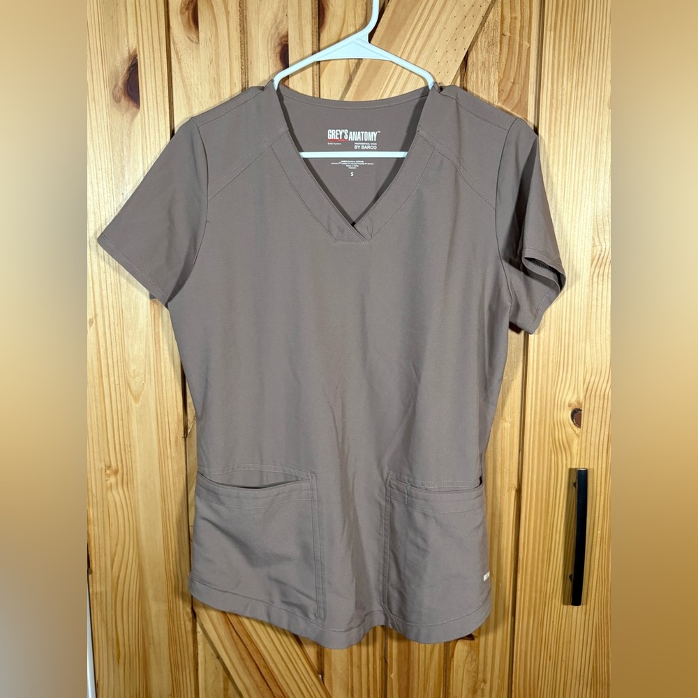 Grey's Anatomy by Barco Scrub Top Size Small